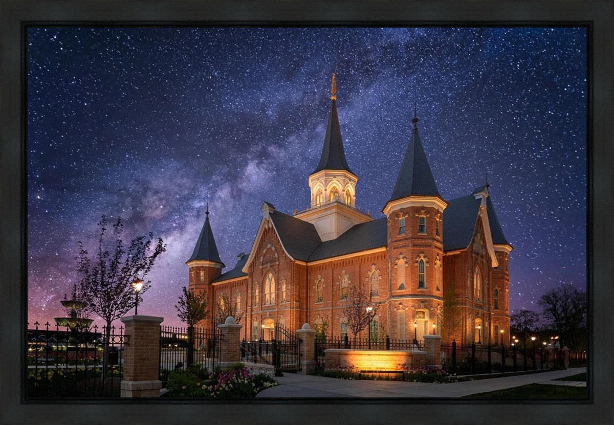 Provo City Center Celestial Gallery Wrap