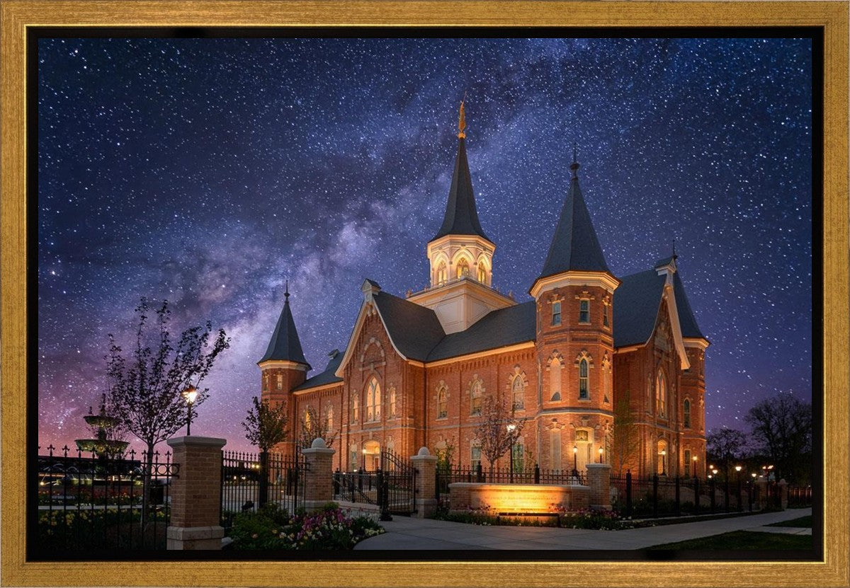 Provo City Center Celestial Gallery Wrap