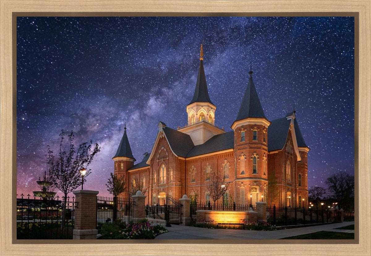 Provo City Center Celestial Gallery Wrap