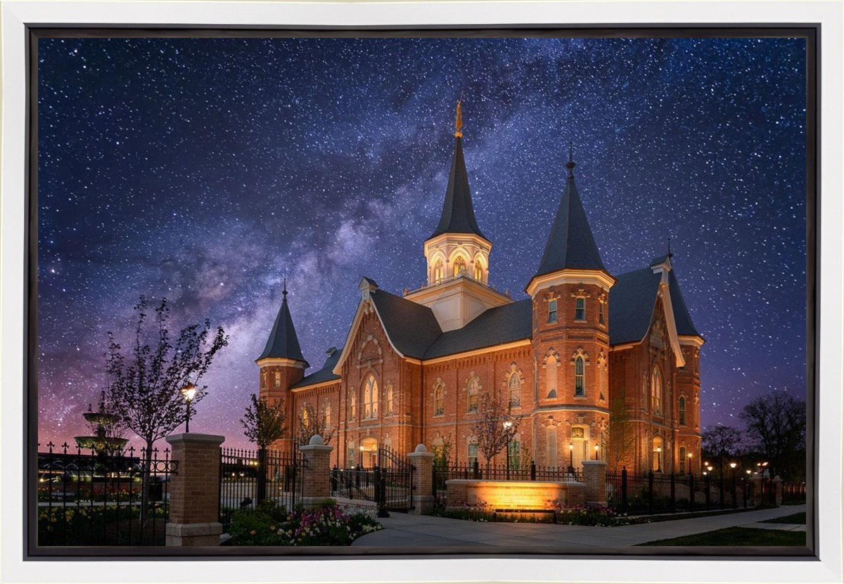 Provo City Center Celestial Gallery Wrap