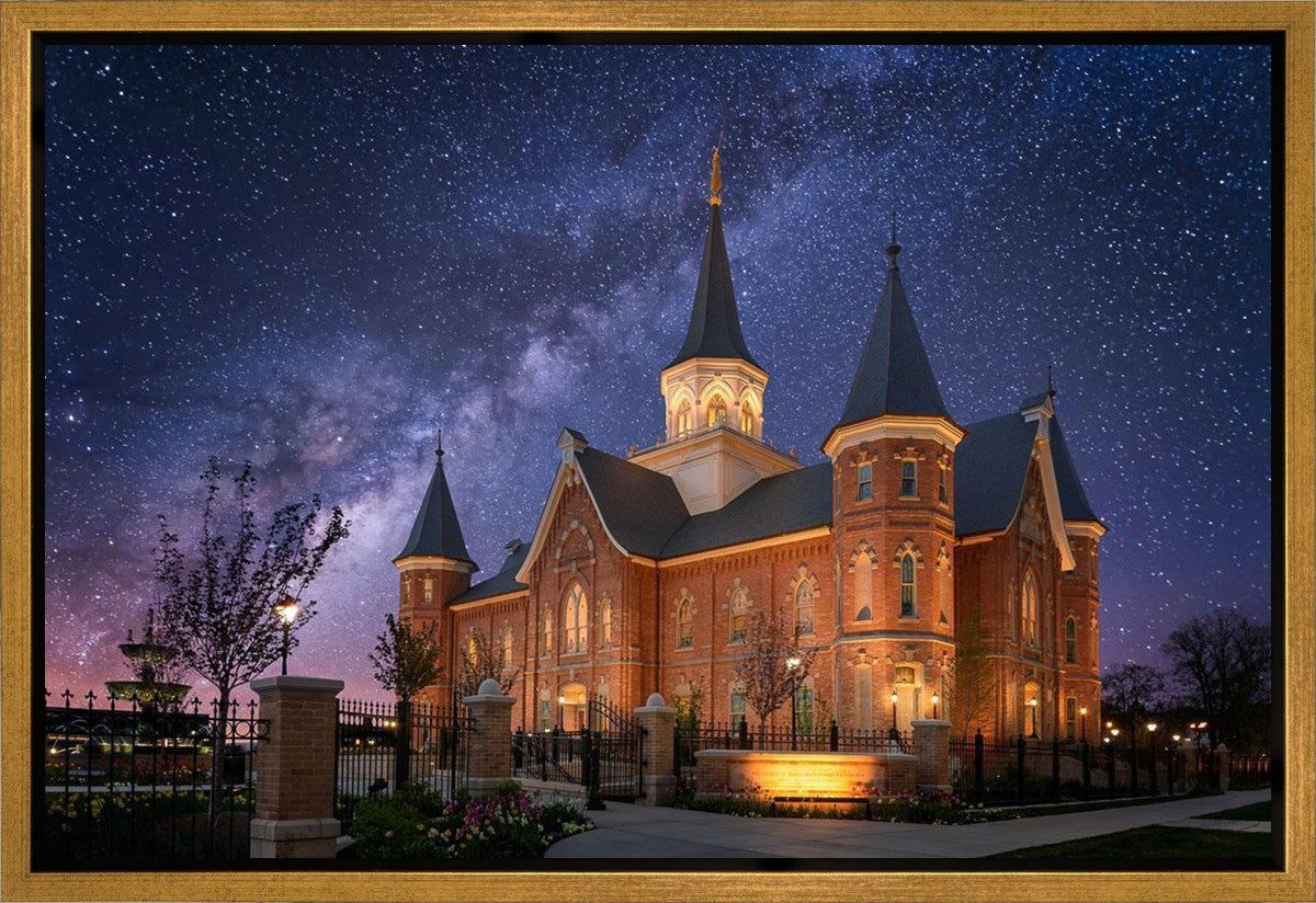 Provo City Center Celestial Gallery Wrap