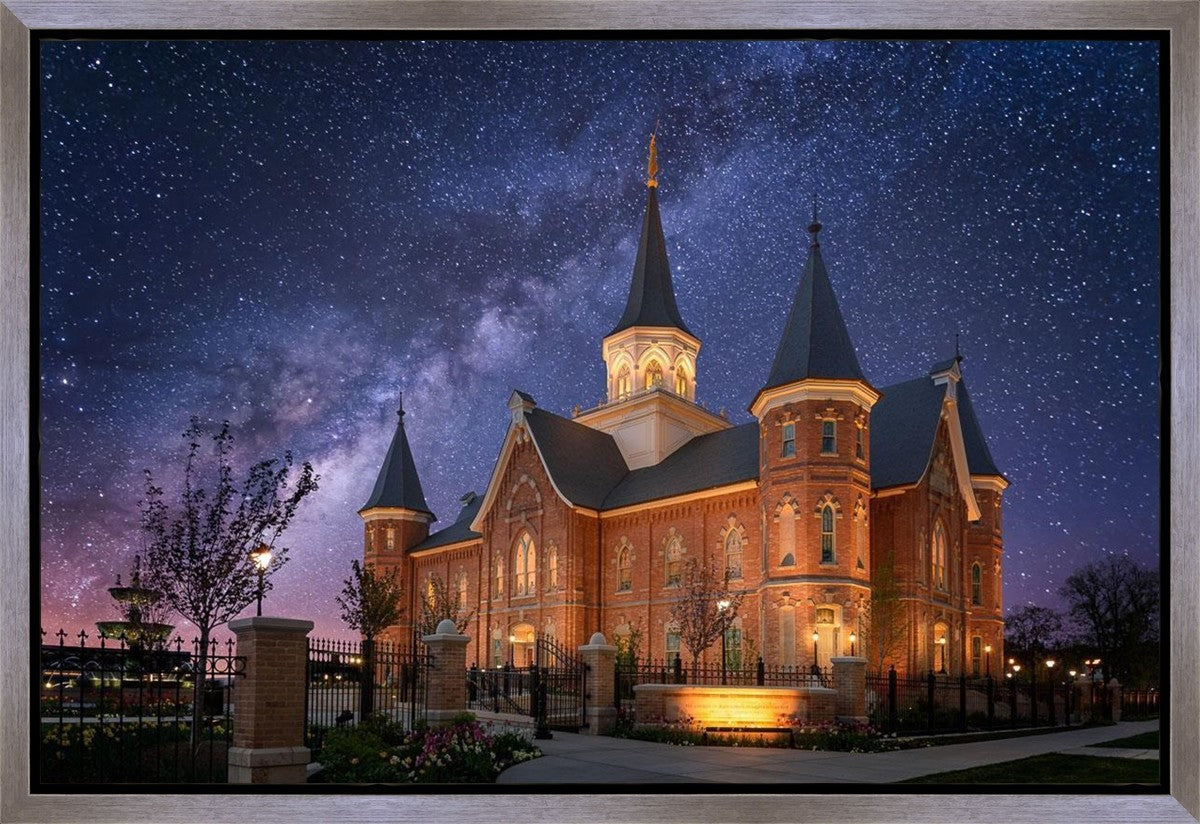Provo City Center Celestial Gallery Wrap