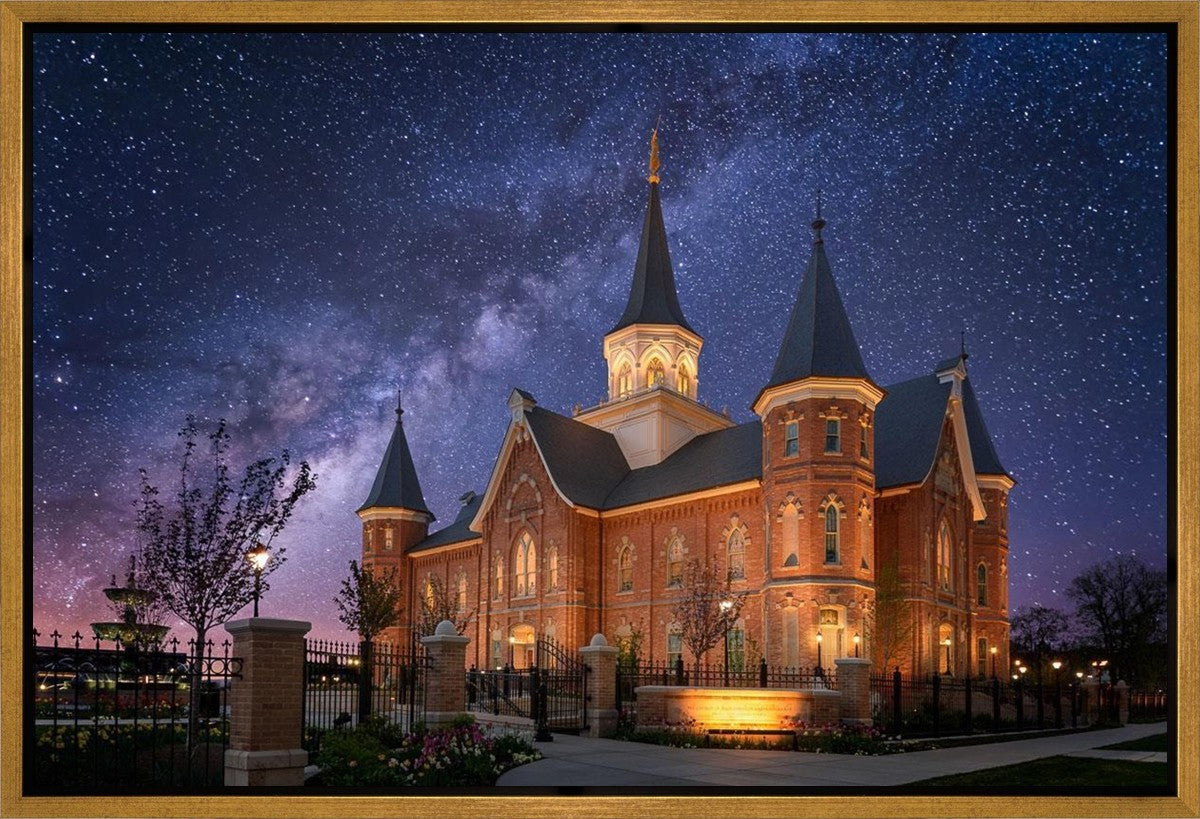 Provo City Center Celestial Gallery Wrap