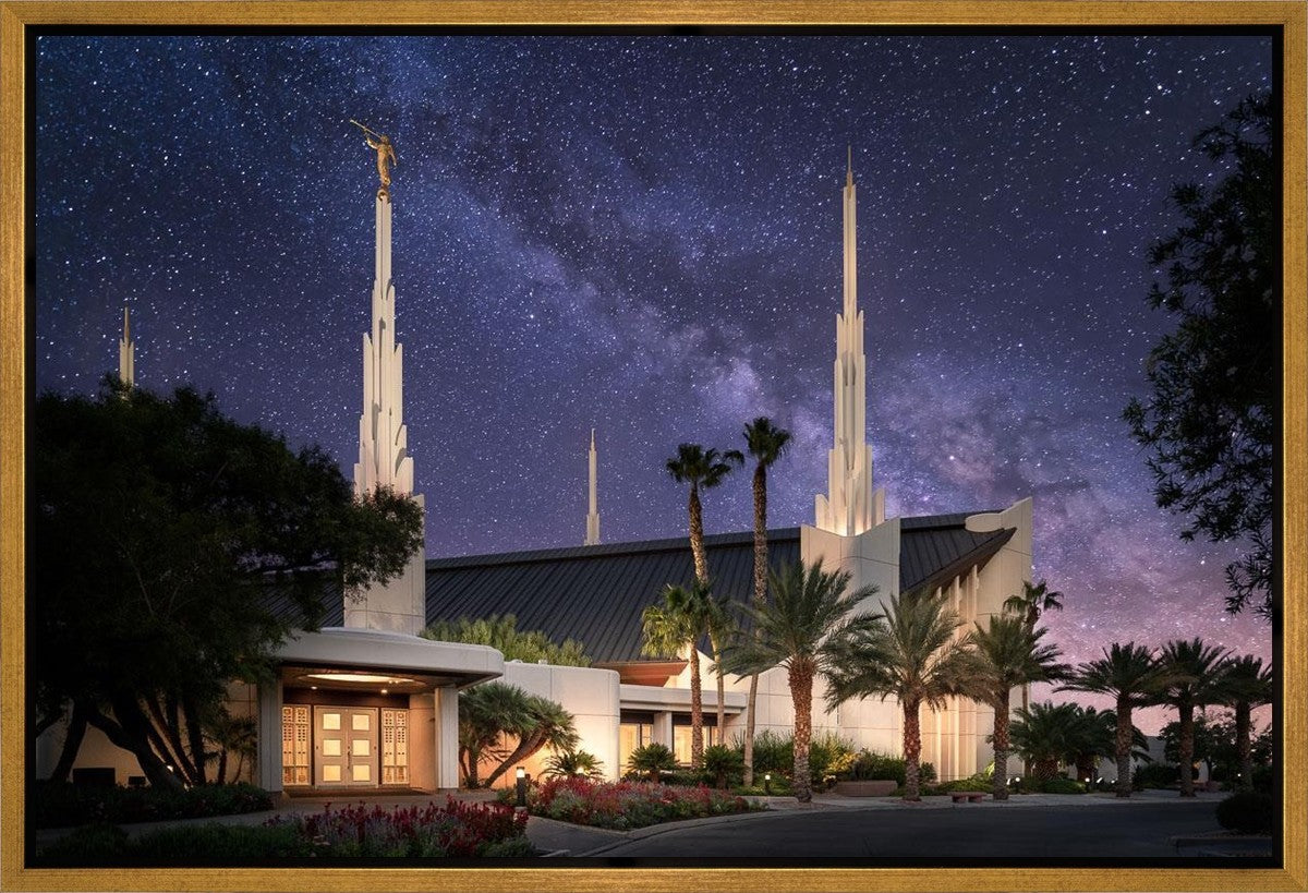 Las Vegas Celestial Gallery Wrap