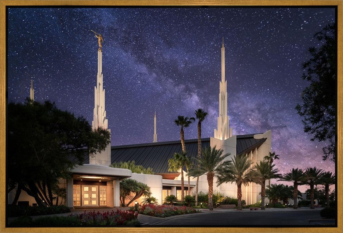Las Vegas Celestial Gallery Wrap