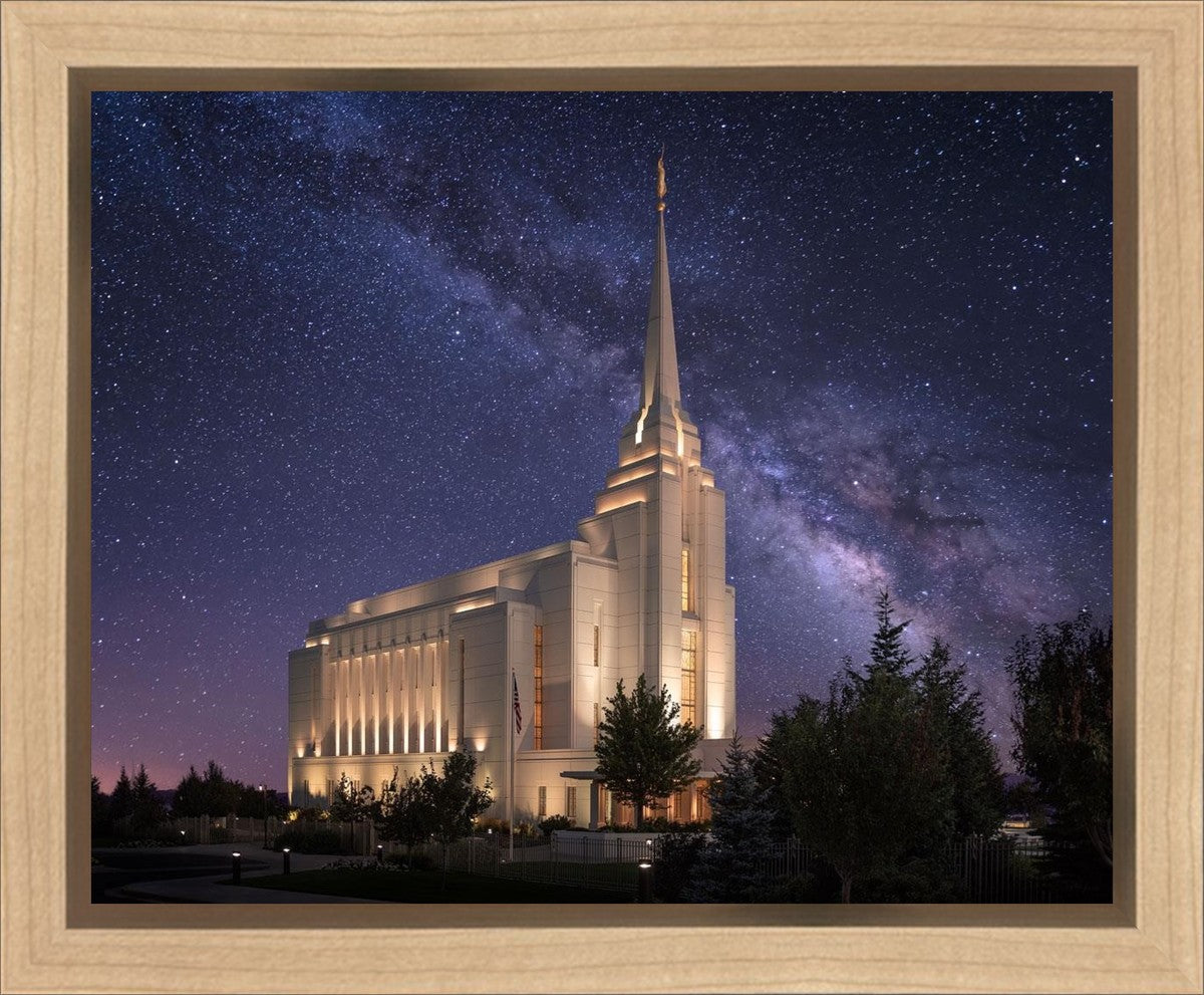 Rexburg Celestial Gallery Wrap