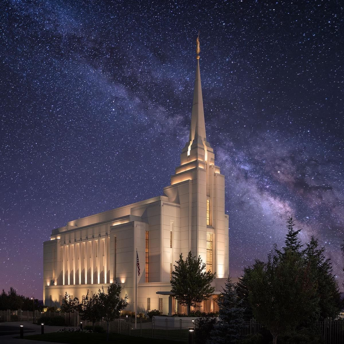 Rexburg Celestial Gallery Wrap