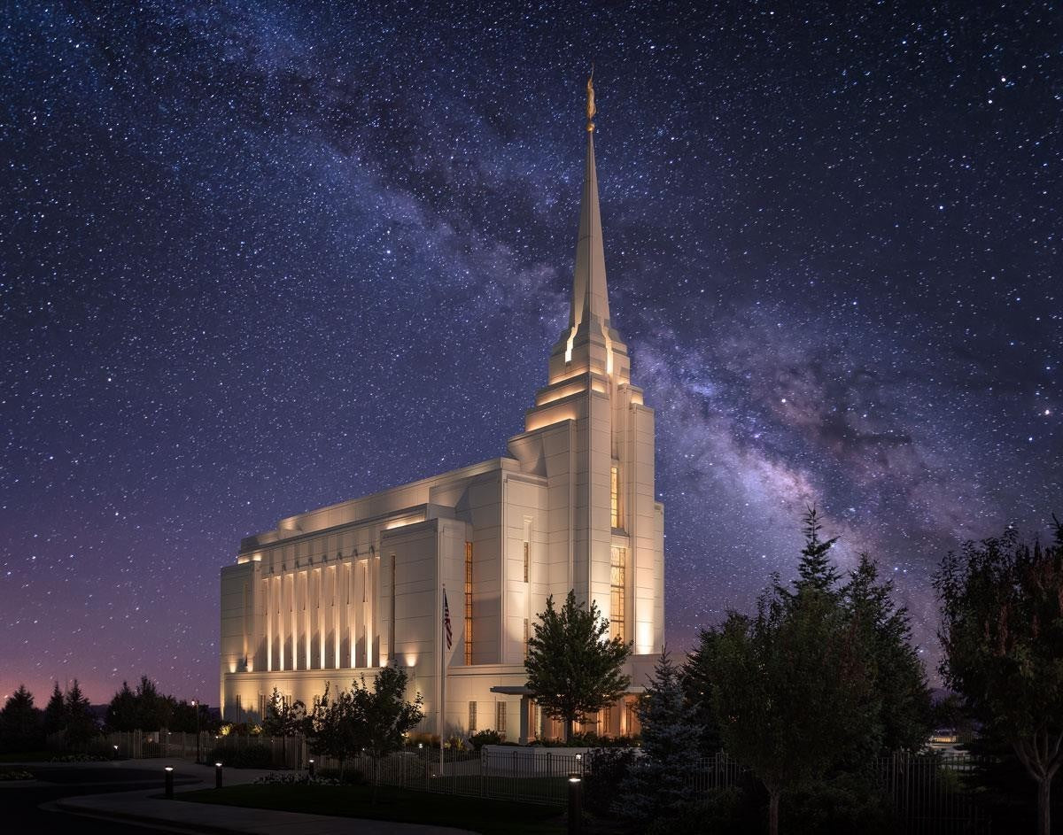Rexburg Celestial Gallery Wrap