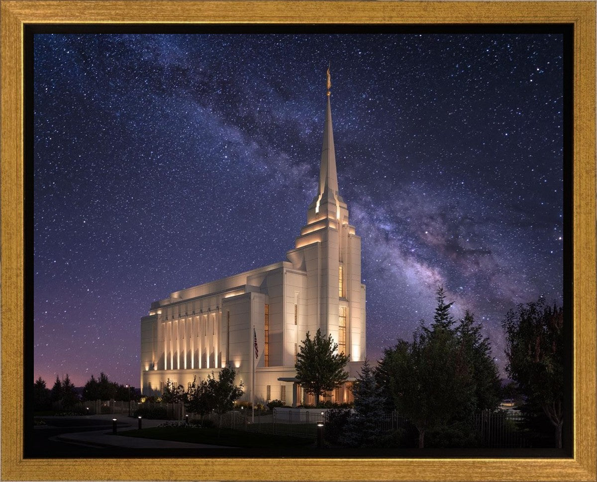 Rexburg Celestial Gallery Wrap