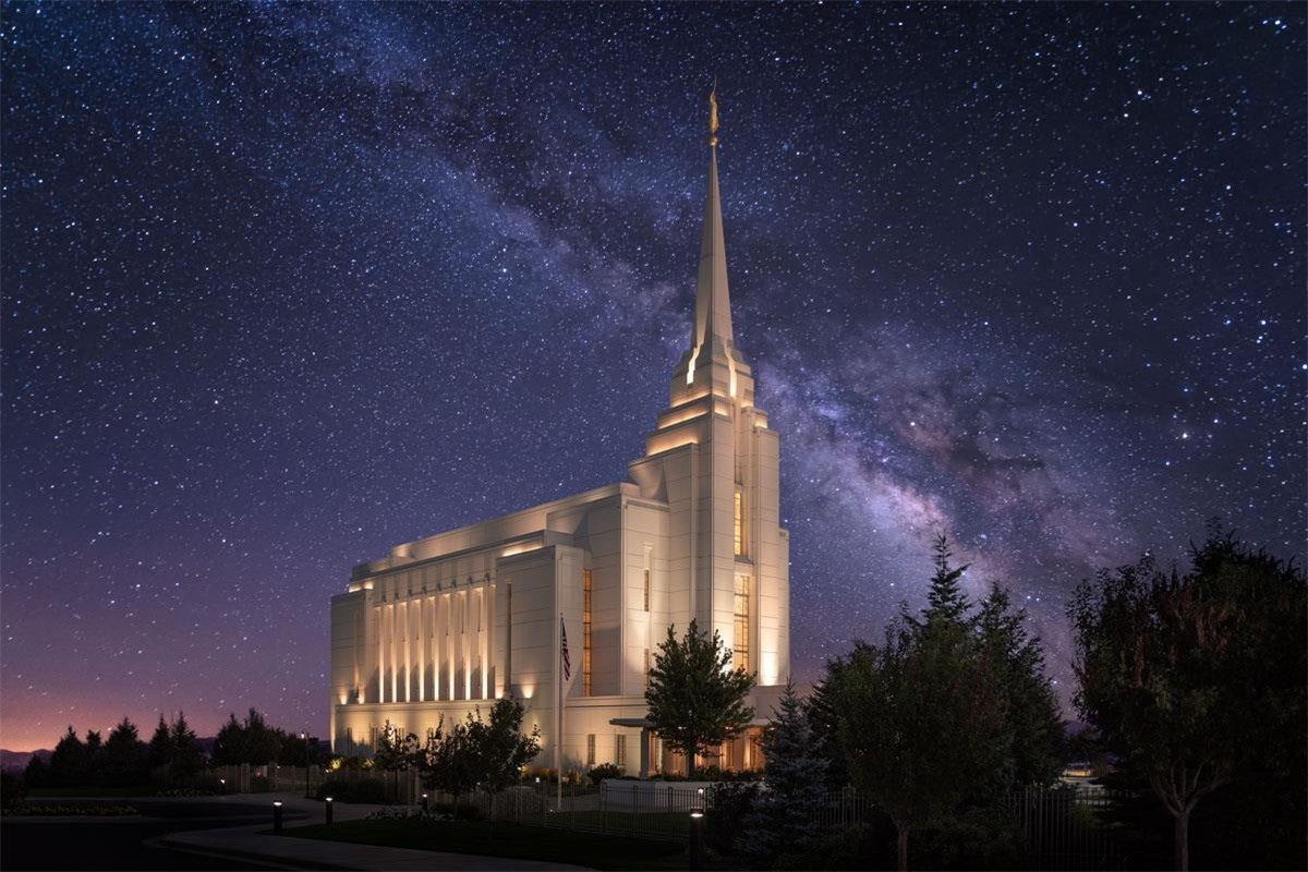Rexburg Celestial Gallery Wrap