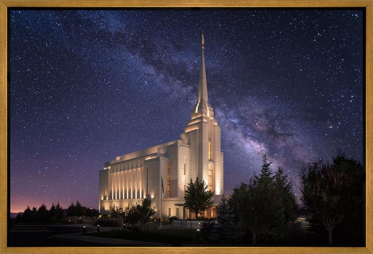 Rexburg Celestial Gallery Wrap