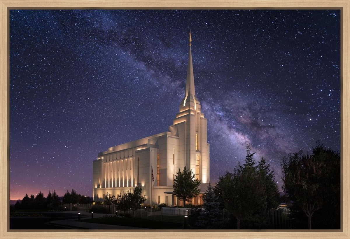 Rexburg Celestial Gallery Wrap