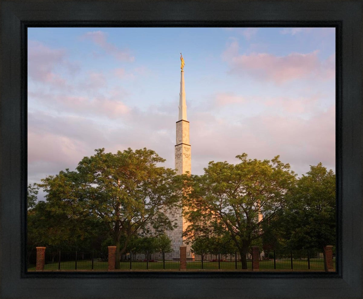 Chicago Temple Risen Gallery Wrap