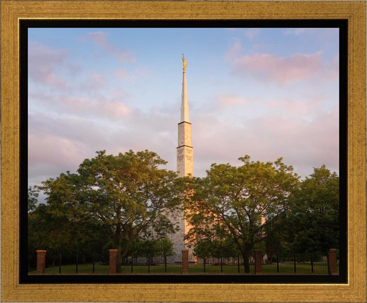Chicago Temple Risen Gallery Wrap