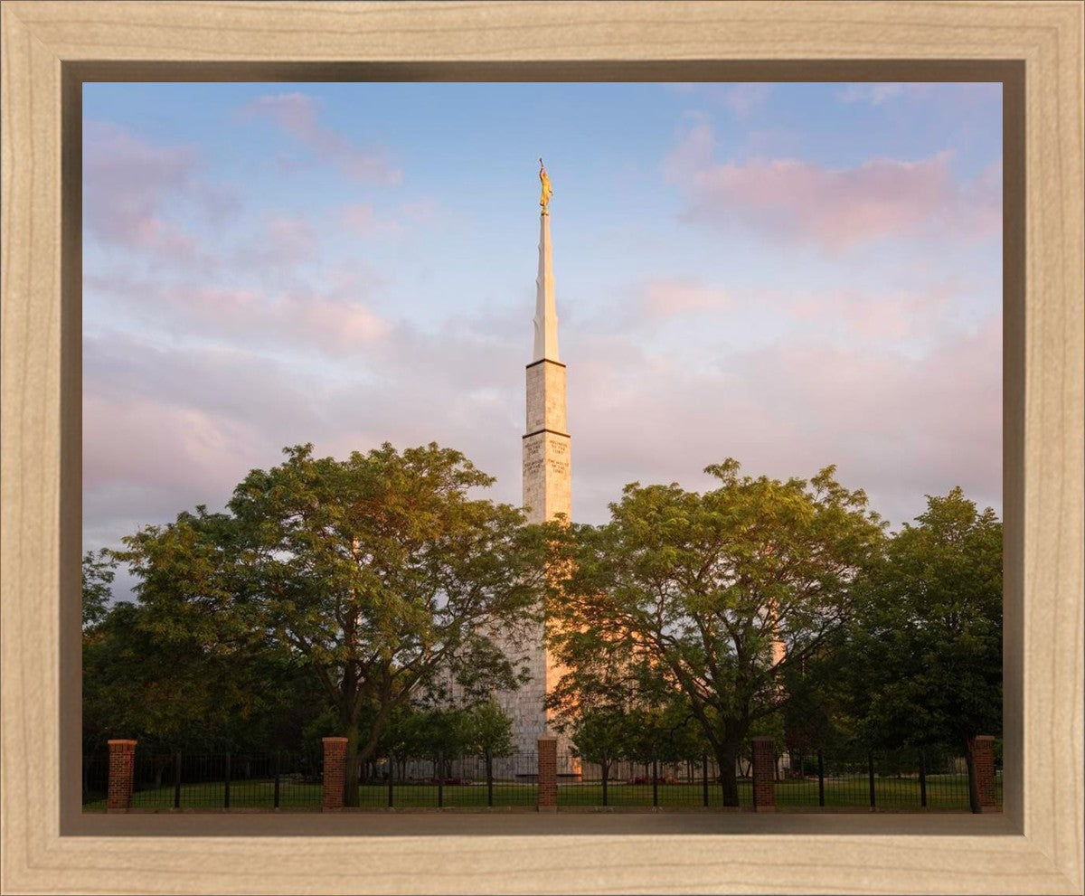 Chicago Temple Risen Gallery Wrap