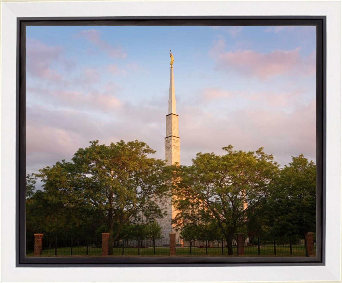 Chicago Temple Risen Gallery Wrap