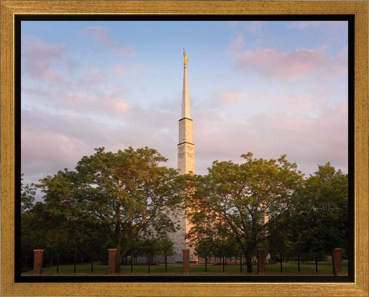 Chicago Temple Risen Gallery Wrap