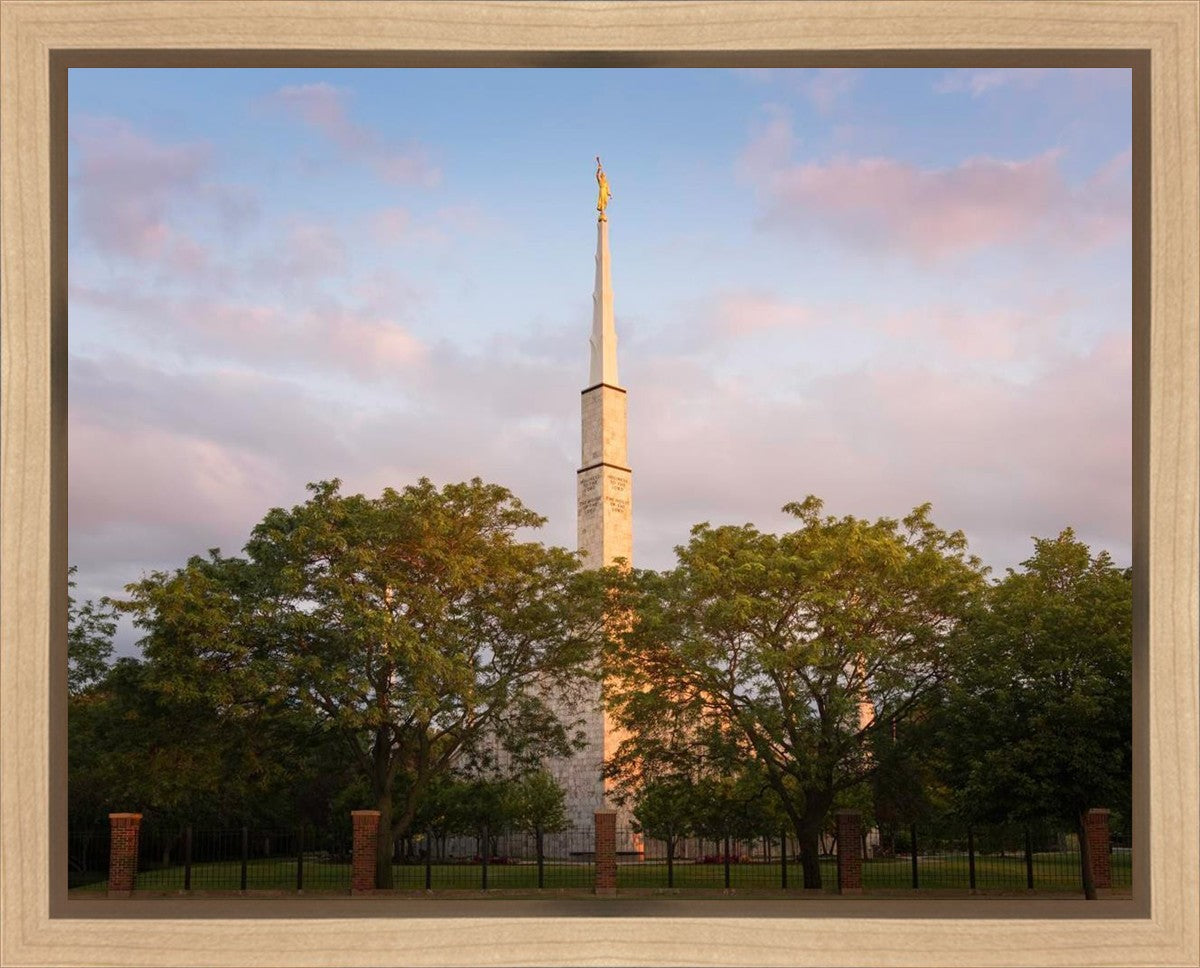 Chicago Temple Risen Gallery Wrap