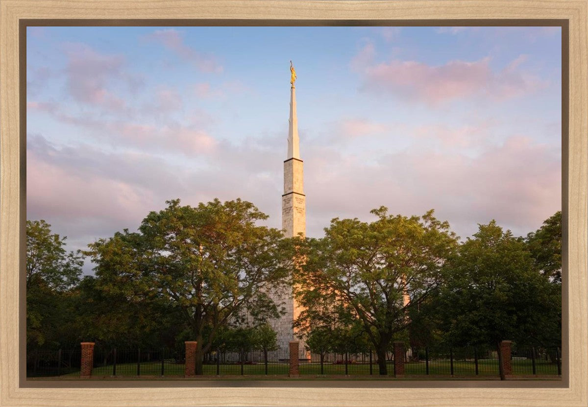 Chicago Temple Risen Gallery Wrap
