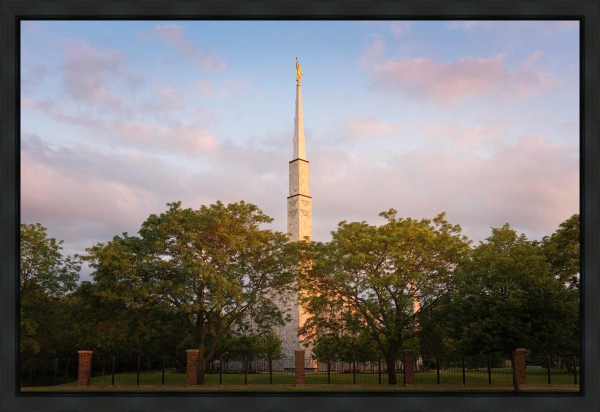 Chicago Temple Risen Gallery Wrap