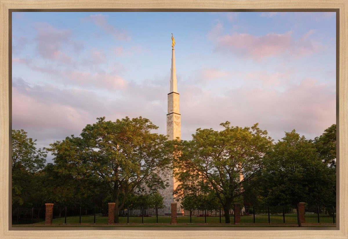 Chicago Temple Risen Gallery Wrap