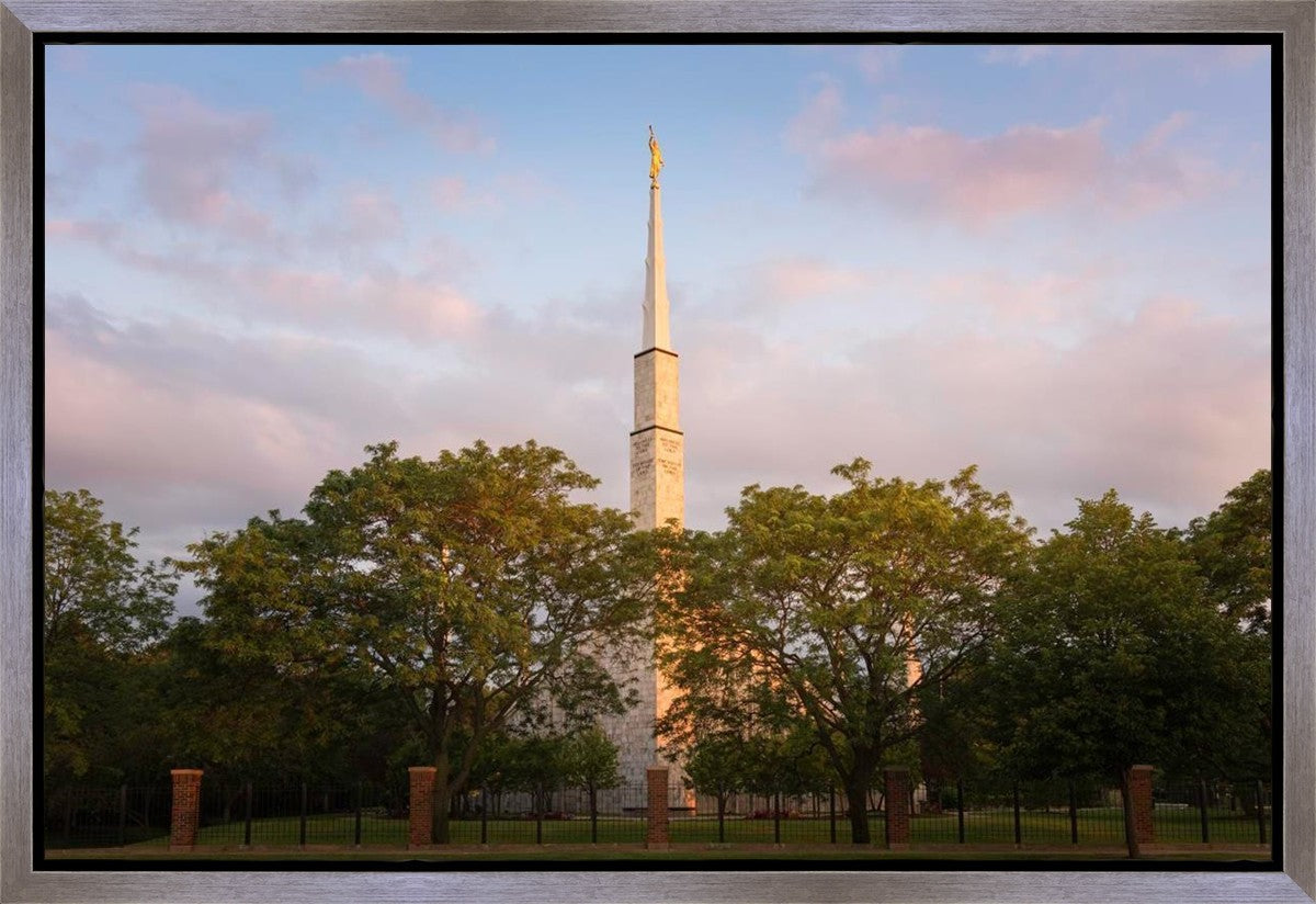 Chicago Temple Risen Gallery Wrap
