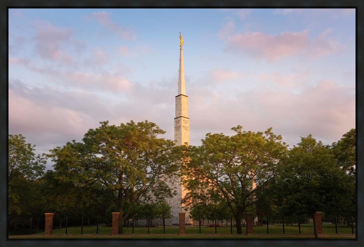 Chicago Temple Risen Gallery Wrap