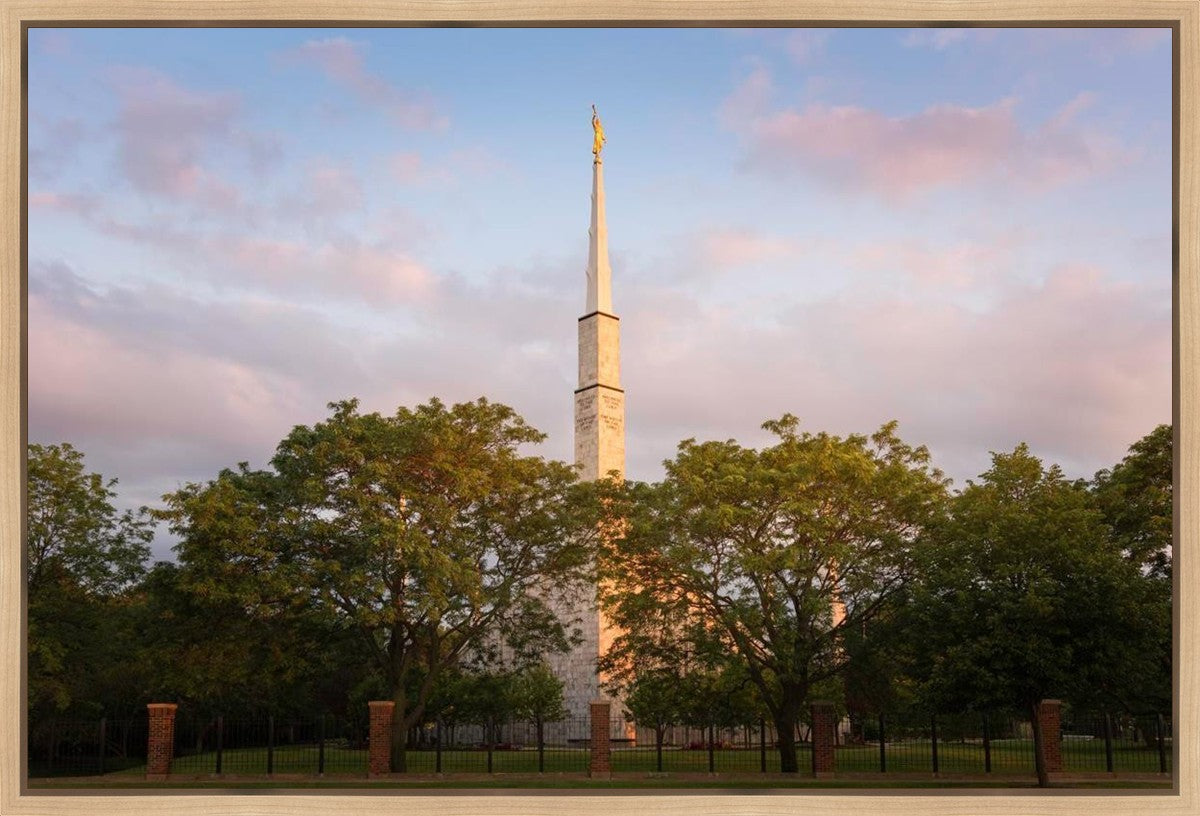 Chicago Temple Risen Gallery Wrap