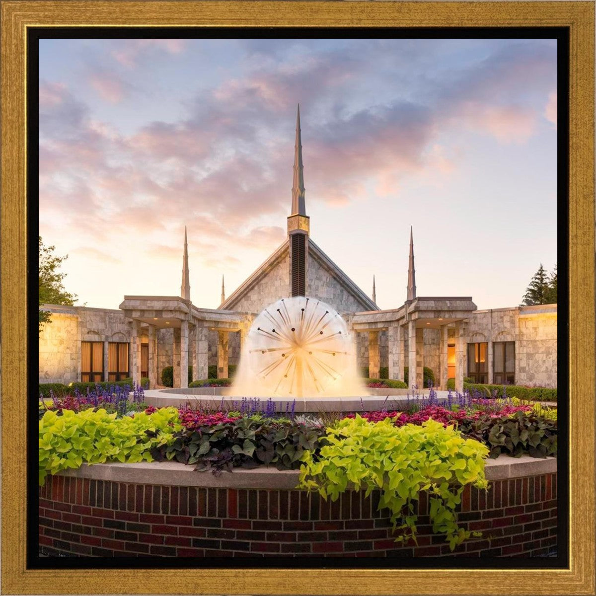 Chicago Temple Eventide