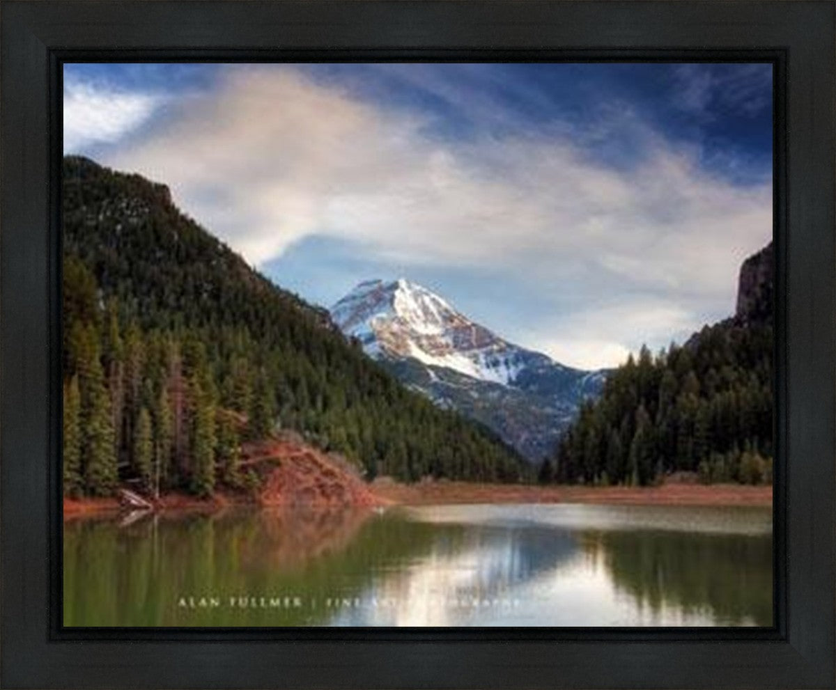 Timpanogos From Tibblefork Reservoir Gallery Wrap