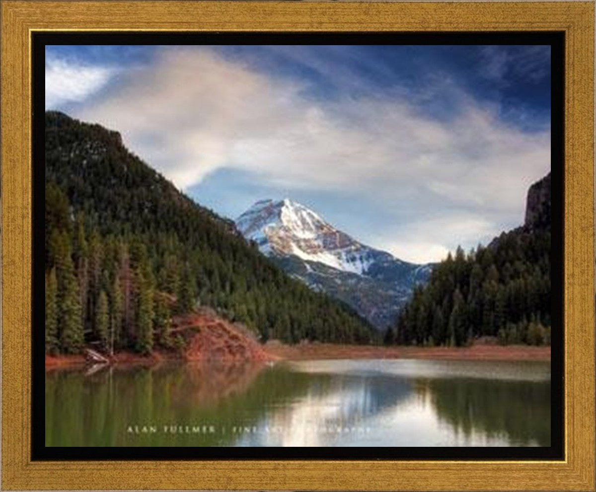 Timpanogos From Tibblefork Reservoir Gallery Wrap