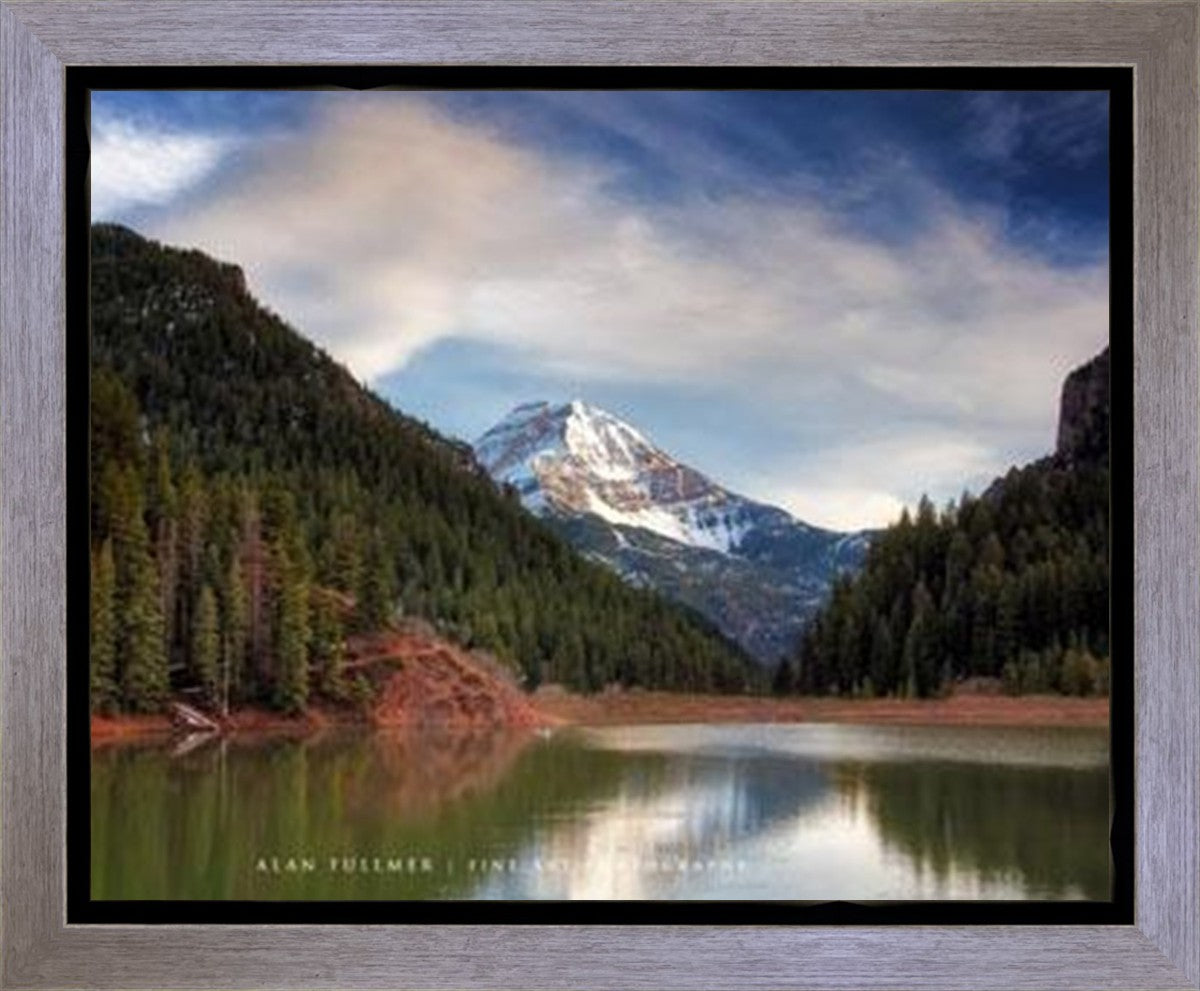 Timpanogos From Tibblefork Reservoir Gallery Wrap