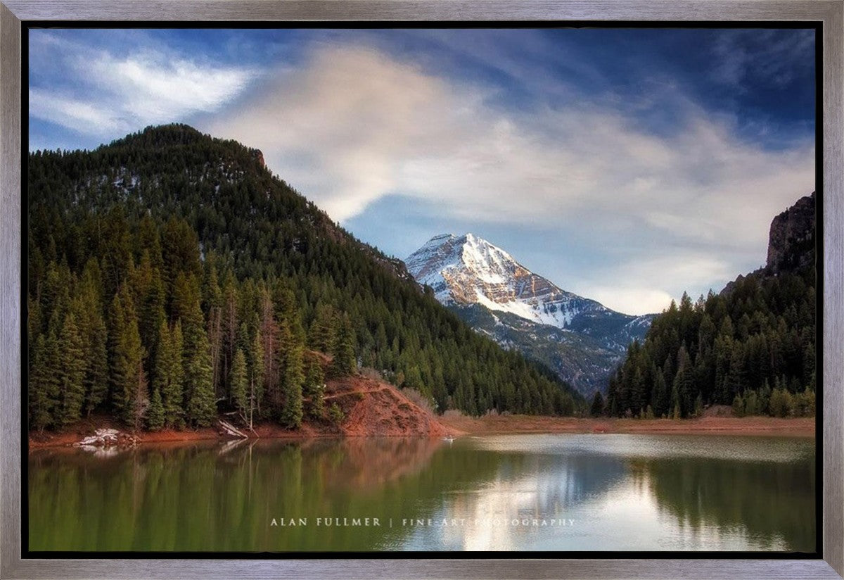 Timpanogos From Tibblefork Reservoir Gallery Wrap
