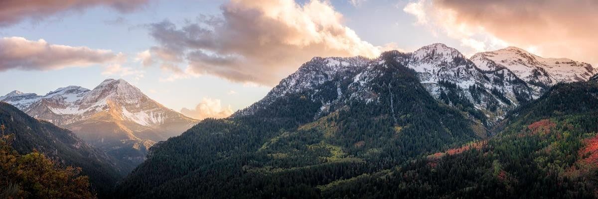 Timpanogos Silver Lake Flats Gallery Wrap