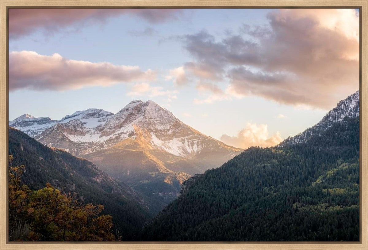 Timpanogos Silver Lake Flats Gallery Wrap