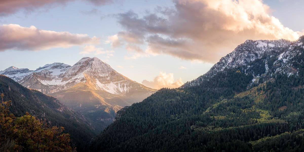 Timpanogos Silver Lake Flats Gallery Wrap
