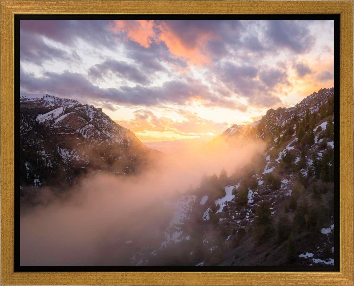 Winter Canyon Gallery Wrap