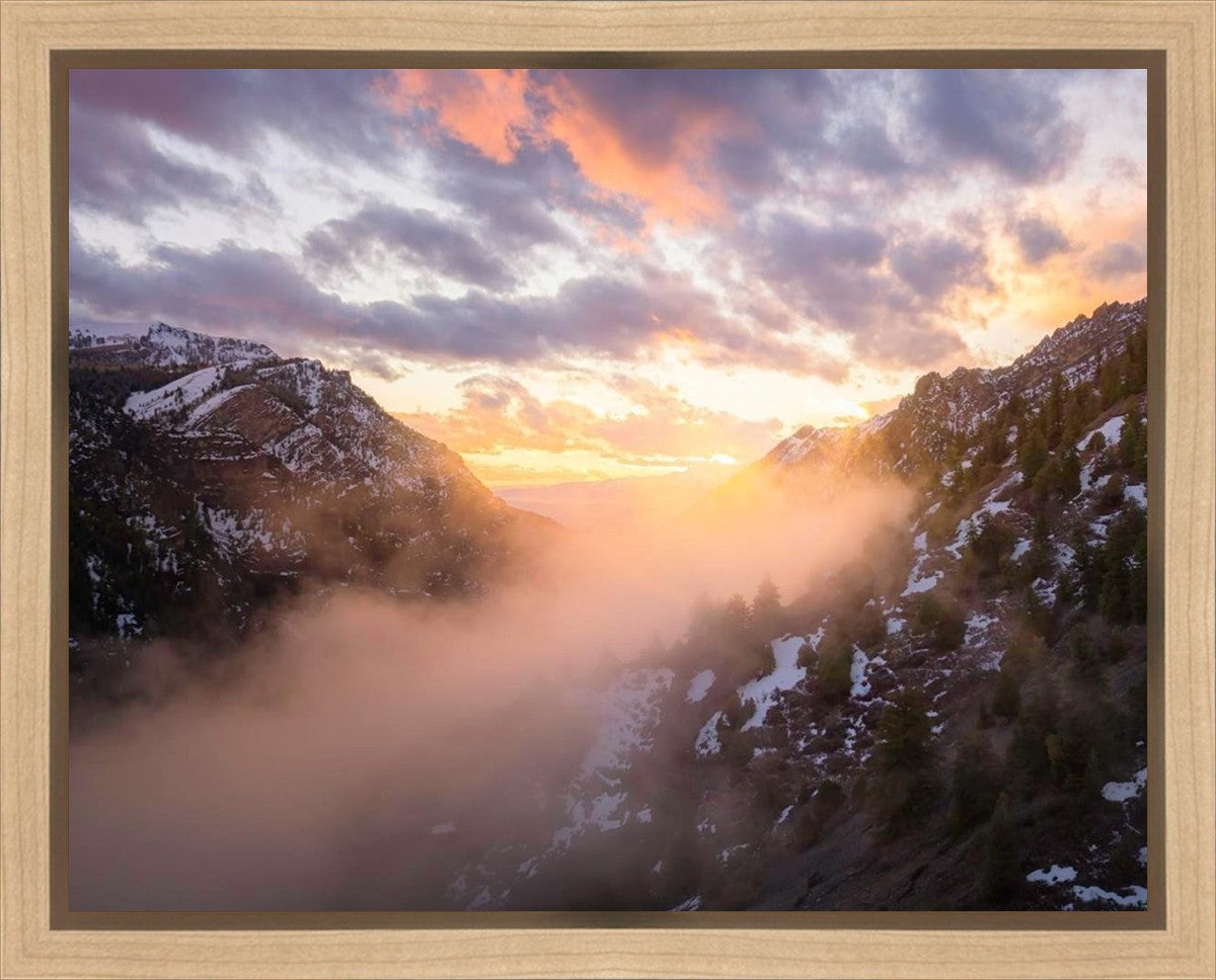 Winter Canyon Gallery Wrap