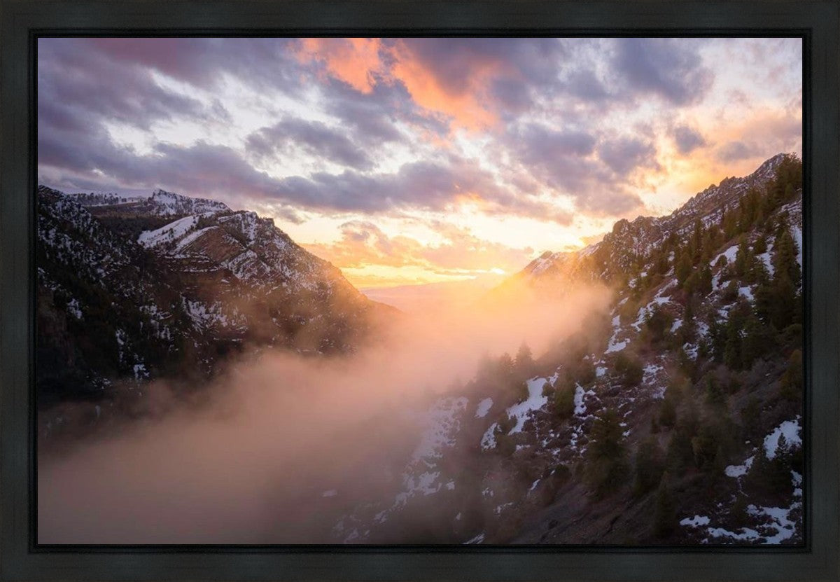 Winter Canyon Gallery Wrap