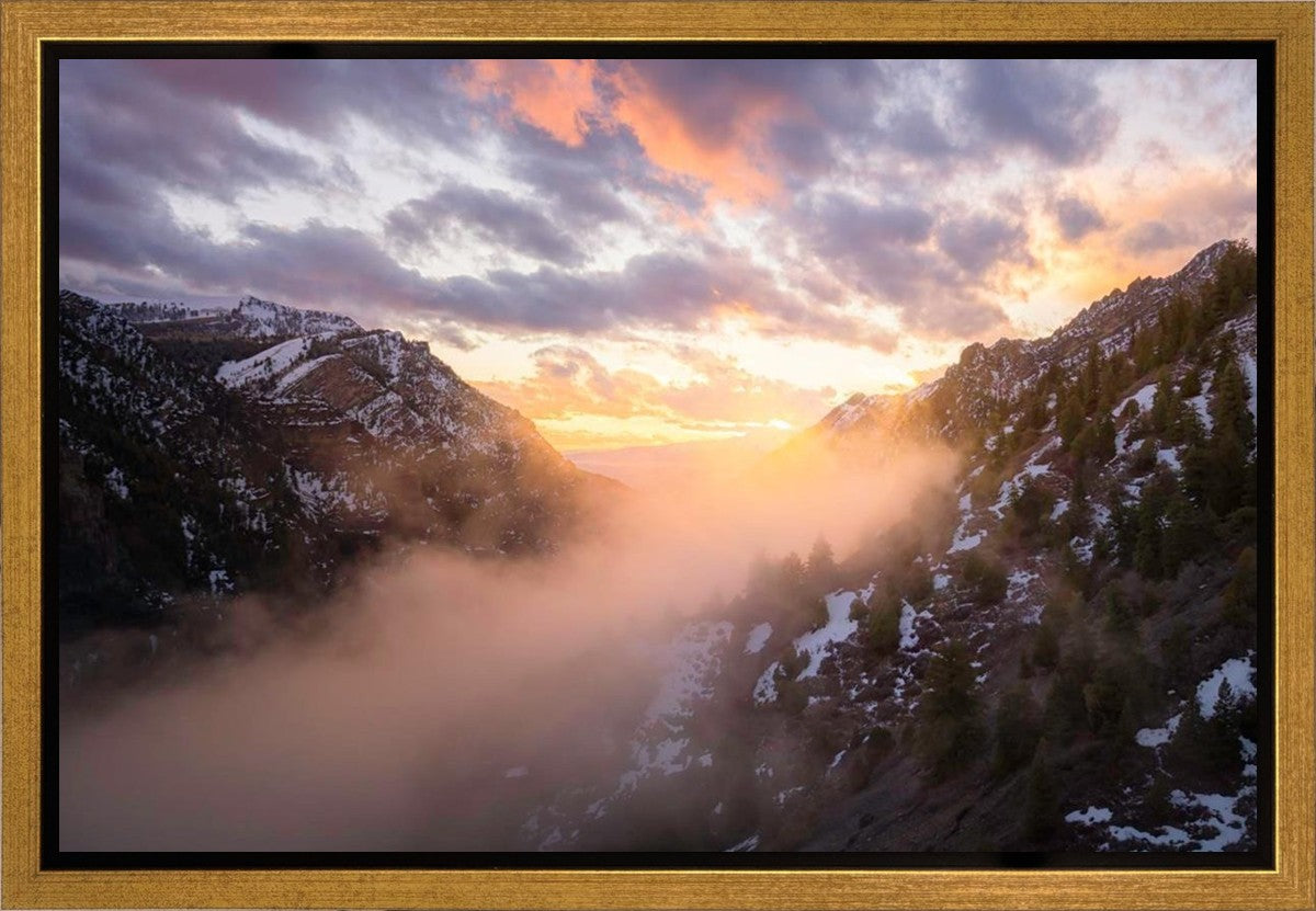 Winter Canyon Gallery Wrap