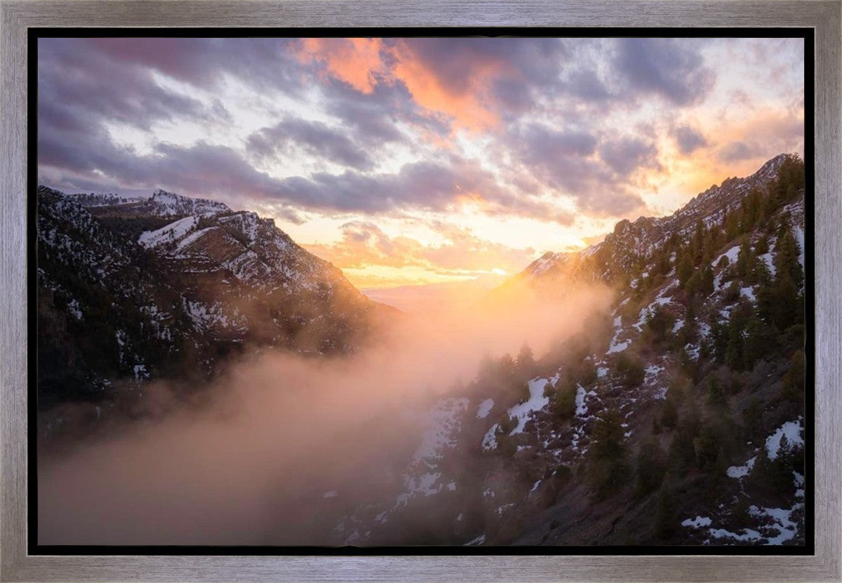 Winter Canyon Gallery Wrap
