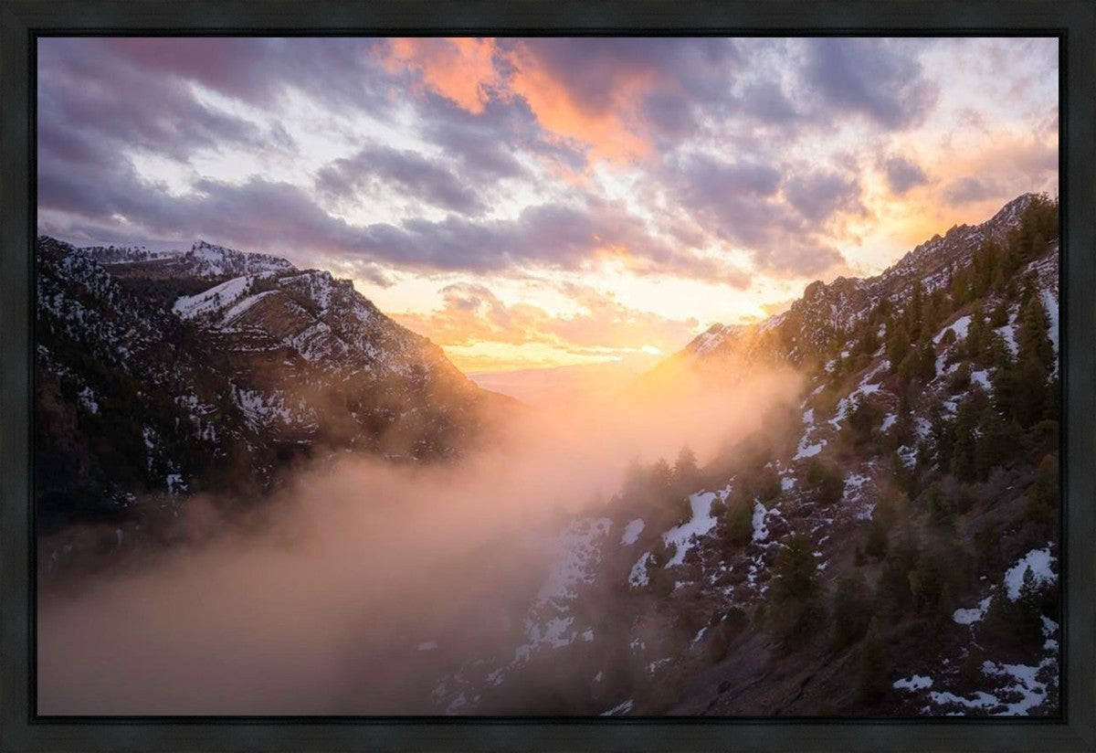 Winter Canyon Gallery Wrap