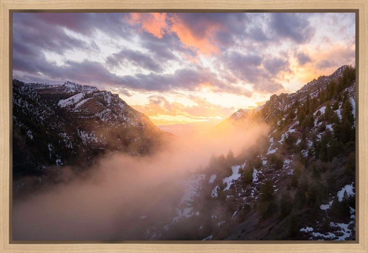 Winter Canyon Gallery Wrap