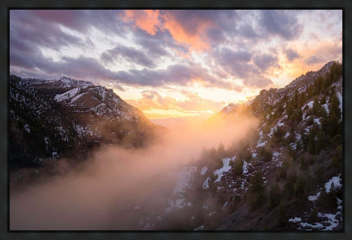 Winter Canyon Gallery Wrap