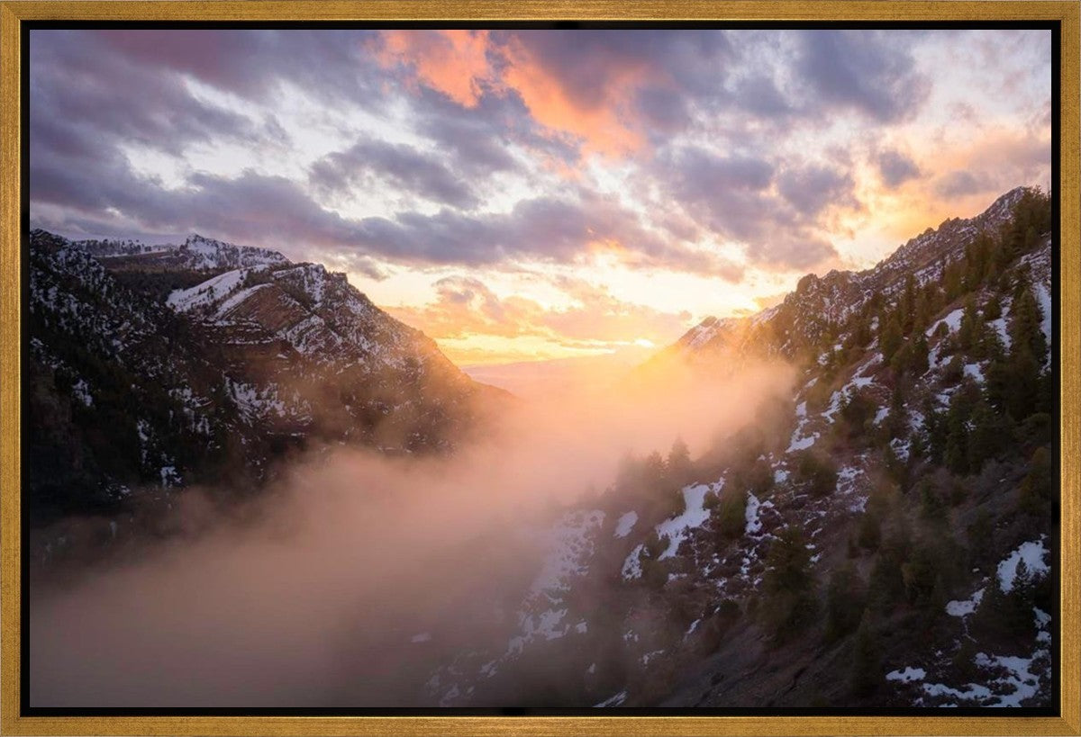 Winter Canyon Gallery Wrap