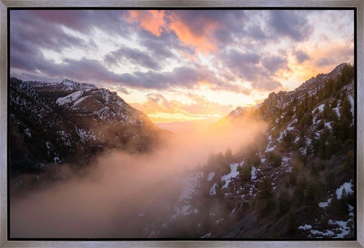 Winter Canyon Gallery Wrap