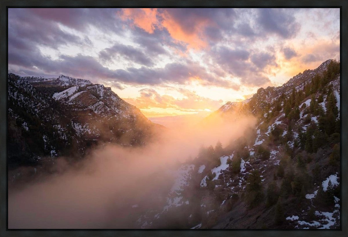 Winter Canyon Gallery Wrap