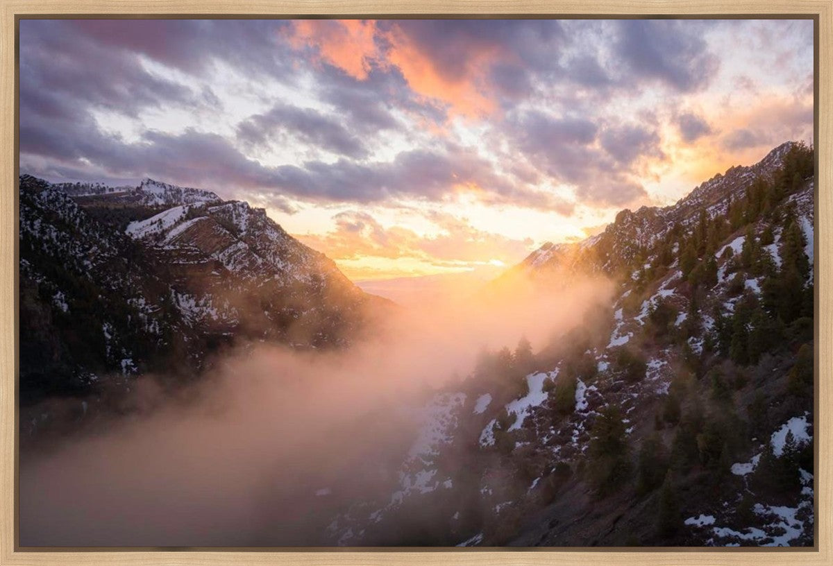 Winter Canyon Gallery Wrap