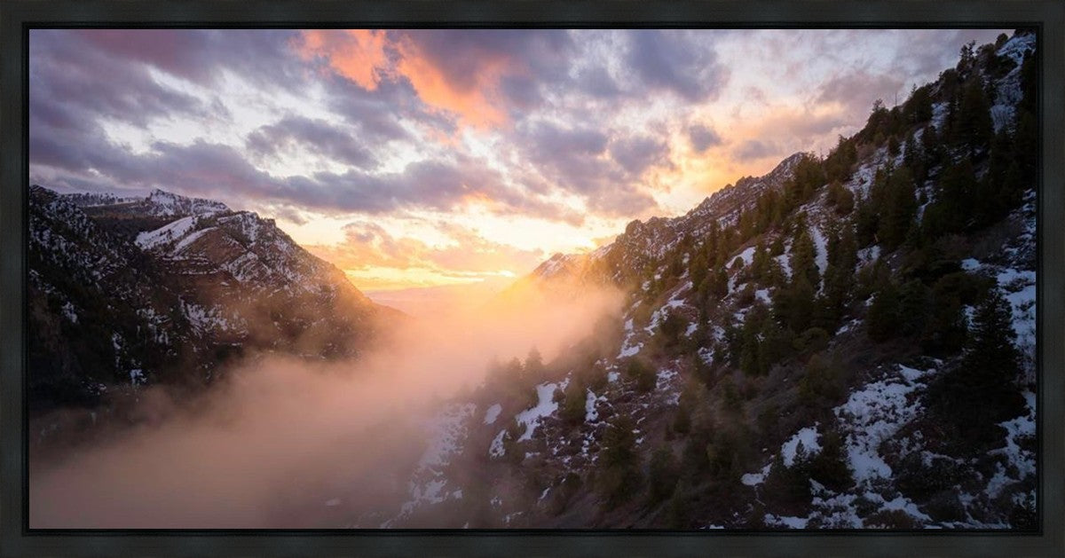 Winter Canyon Gallery Wrap