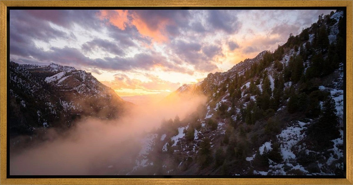 Winter Canyon Gallery Wrap